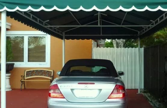 The concept of the a carport awning